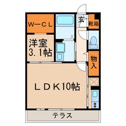 セレッソ（春見町）の物件間取画像